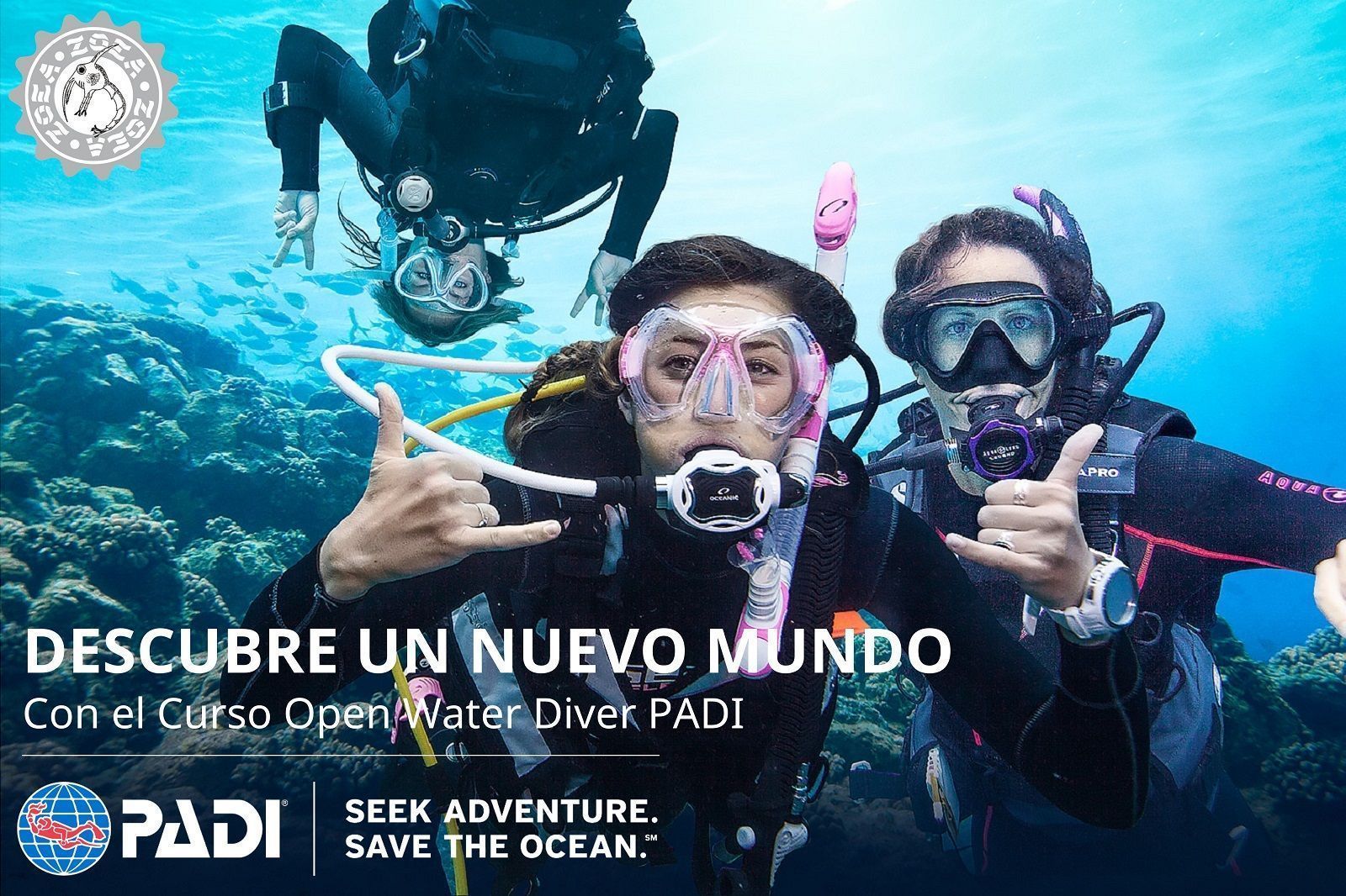 Curso de Buceo Open Water Diver PADI